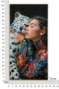 Wandbild Moira 102 cm A – Leinwandbild Deko