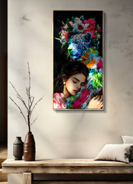 Wandbild Moira 102 cm B – Leinwandbild Deko