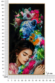 Wandbild Moira 102 cm B – Leinwandbild Deko