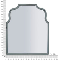 Wandspiegel Ankara Grau 100 cm