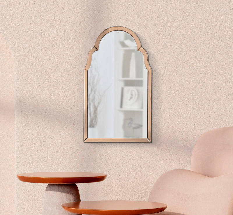 Wandspiegel Tangier Rosa 80 cm