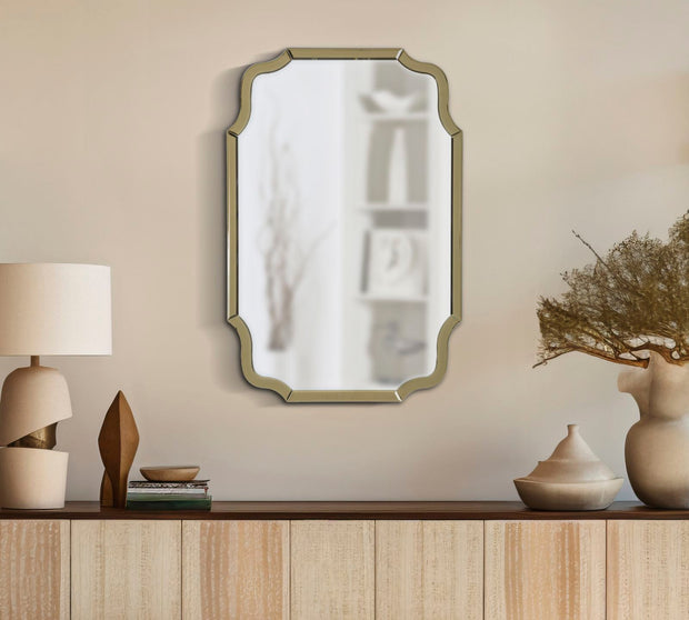 Wandspiegel Istanbul Gold 90 cm