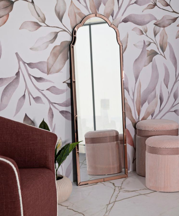 Wandspiegel Tangier Rosa 150 cm
