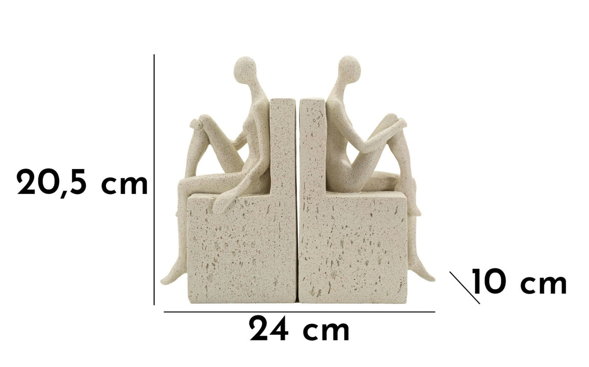 Buchstütze Stons Creme – Buchstütze