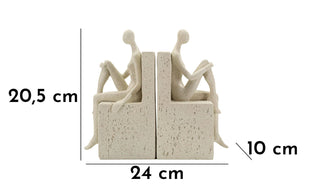 Buchstütze Stons Creme – Buchstütze