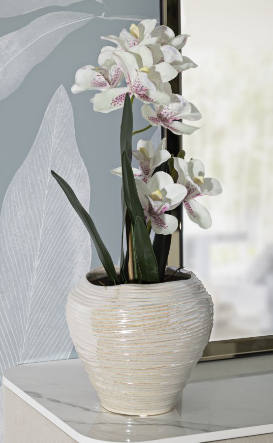 Blumenvase Perlmutt 20 cm – Dekovase