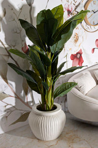 Blumenvase Chili Creme 38 cm