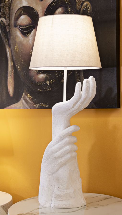 Tischlampe Life Weiß 93 cm – Tischleuchte