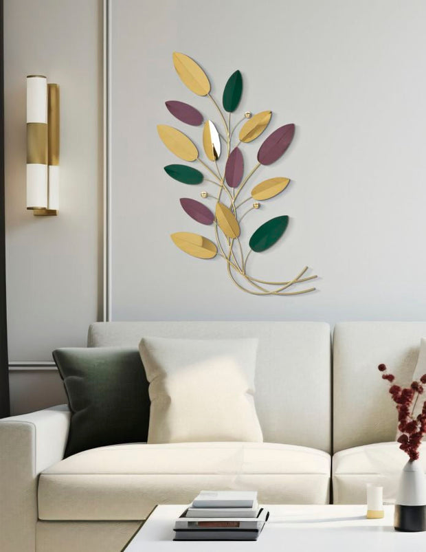 Wandpaneel Abstrakt Bunt 98,4 cm – Wanddeko
