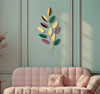 Wandpaneel Abstrakt Bunt 61 cm – Wanddeko