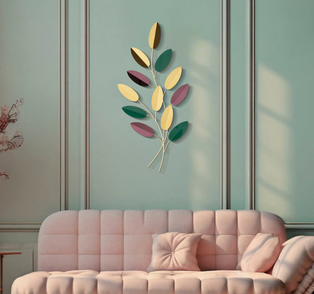 Wandpaneel Abstrakt Bunt 61 cm – Wanddeko