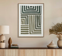 Wandbild Kunst 80 cm B – Leinwandbild Deko