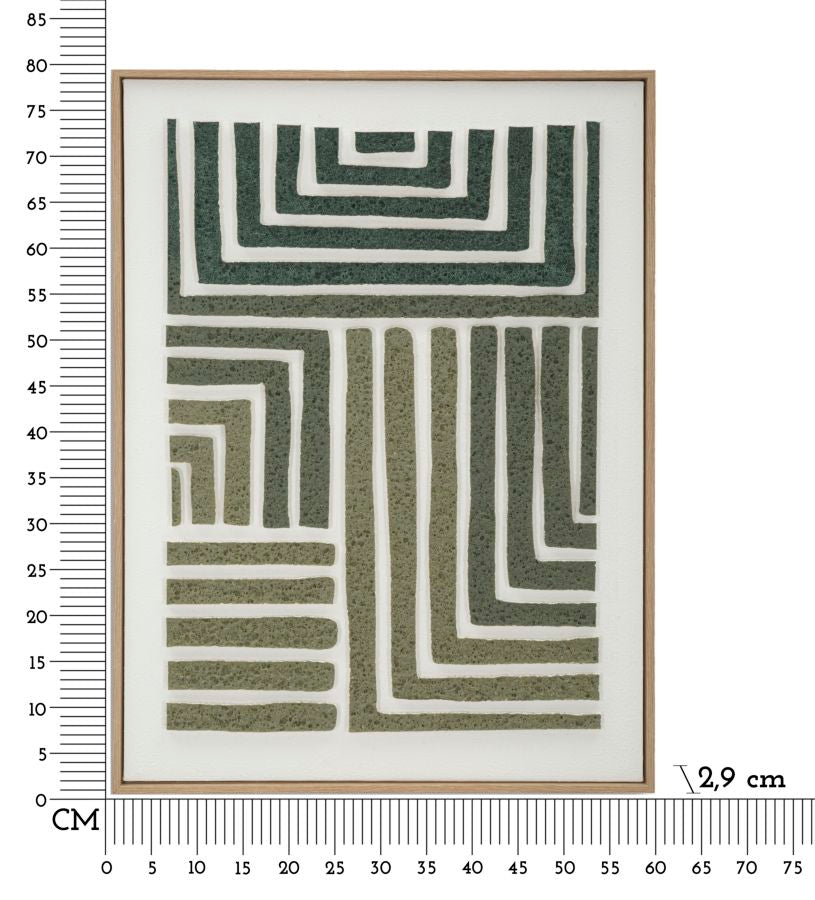Wandbild Kunst 80 cm B – Leinwandbild Deko