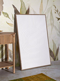Wandbild Schlicht Linien 120 cm A – Leinwandbild Deko
