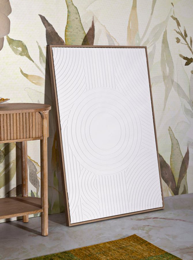 Wandbild Schlicht Linien 120 cm A – Leinwandbild Deko