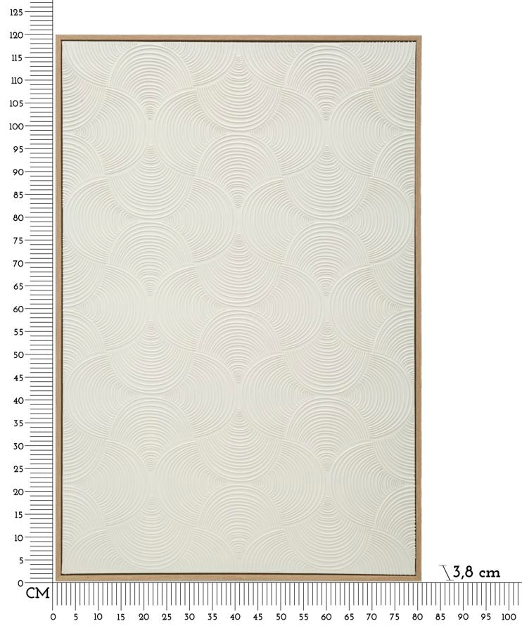 Wandbild Schlicht Linien 120 cm B – Leinwandbild Deko