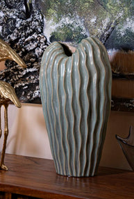 Blumenvase Venice Grün 46,5 cm