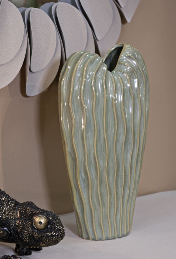 Blumenvase Venice Grün – Dekovase