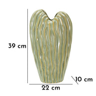 Blumenvase Venice Grün – Dekovase