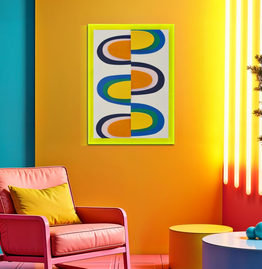 Wandbild Pop Art 70 cm – Leinwandbild Deko
