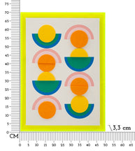 Wandbild Pop Art Geometrisch 70 cm – Leinwandbild Deko