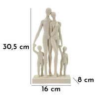 Stons Familie Creme – Skulptur Deko