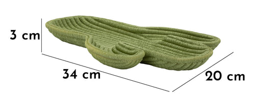 Dekotablett Kaktus Grün – Serviertablett