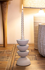 Kerzenhalter Dünen Creme Kompakt – Kerzenhalter