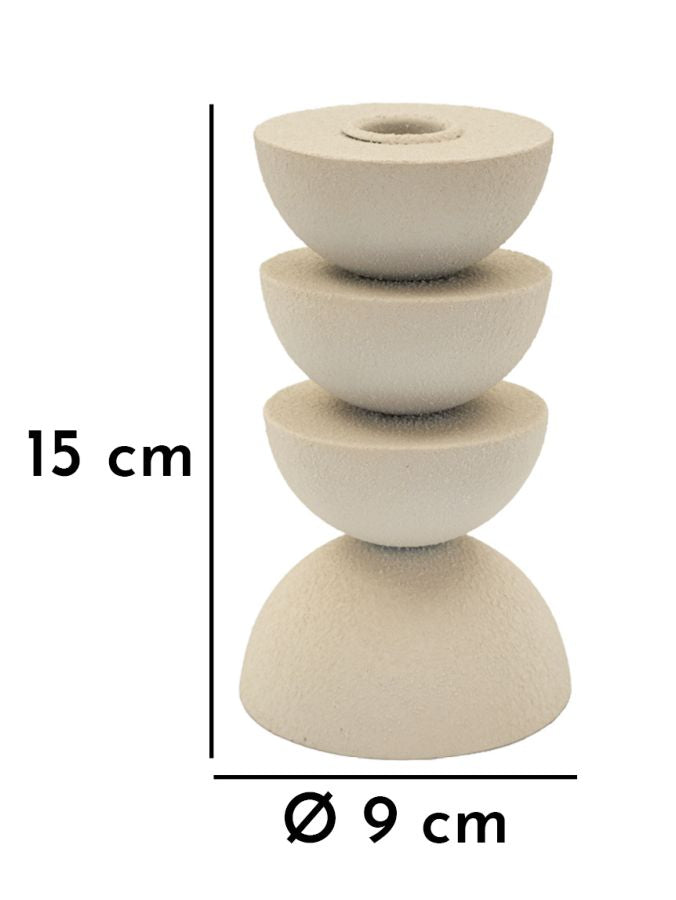 Kerzenhalter Dünen Creme Kompakt – Kerzenhalter