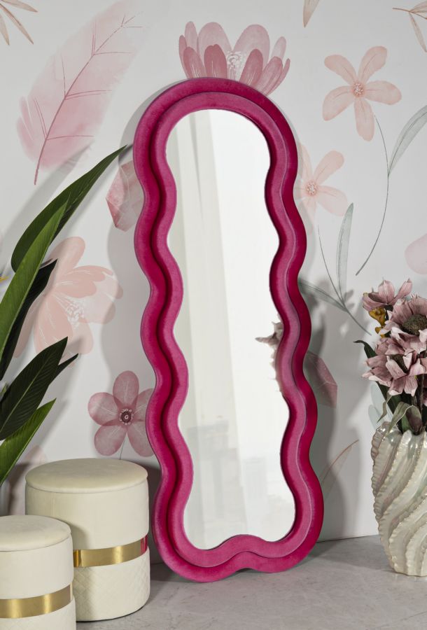 Wandspiegel Miki Fuchsia 160 cm
