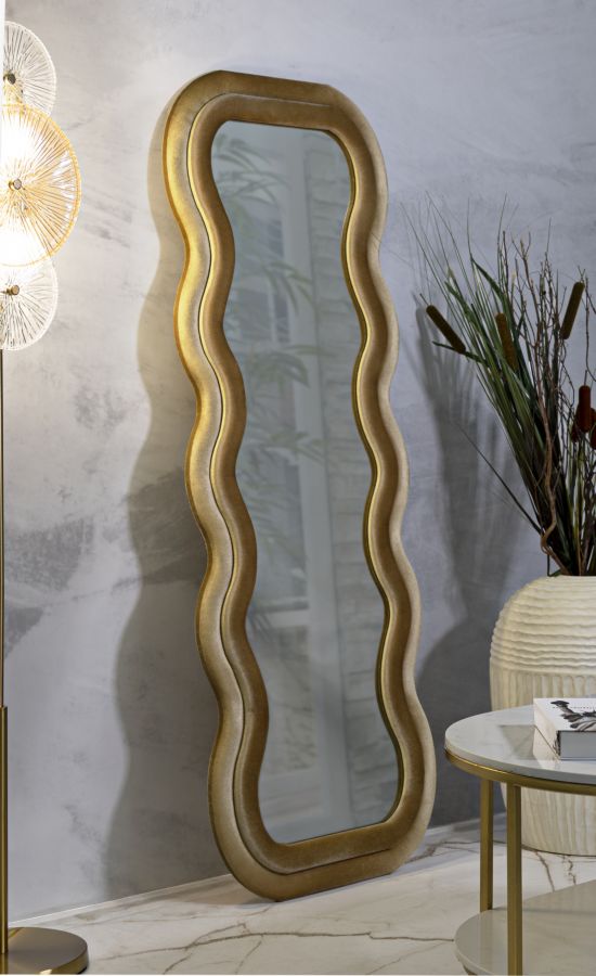 Wandspiegel Emily Gold 160 cm
