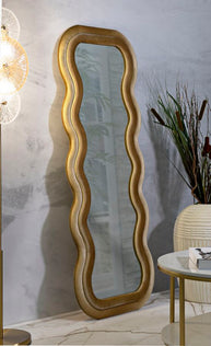 Wandspiegel Emily Gold 160 cm