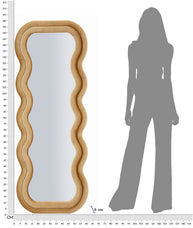 Wandspiegel Emily Gold 160 cm