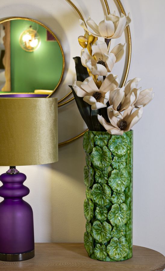 Blumenvase Tropfen Grün – Dekovase