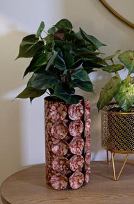 Blumenvase Tropfen Rot – Dekovase