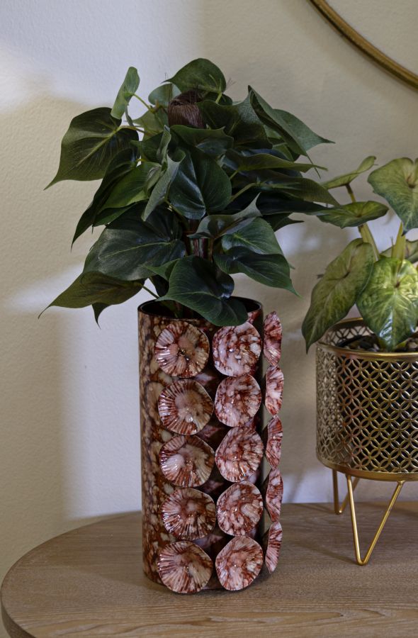Blumenvase Tropfen Rot – Dekovase