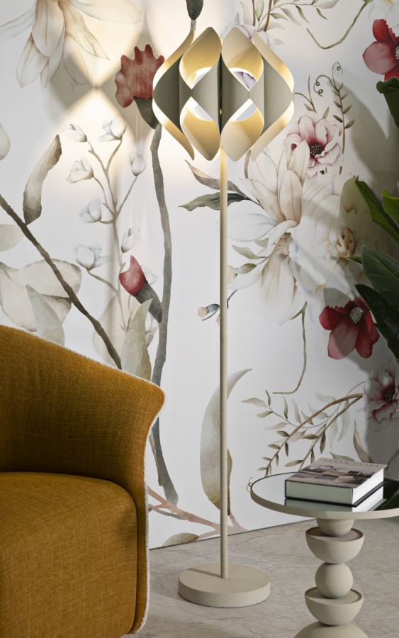 Stehlampe Creme 155 cm – Stehleuchte