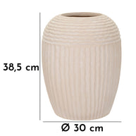 Blumenvase Nebel Creme 38,5 cm