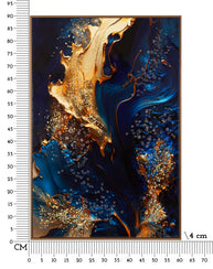 Wandbild Galaxie 90 cm A – Leinwandbild Deko