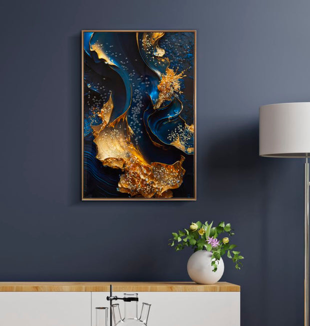 Wandbild Galaxie 90 cm B – Leinwandbild Deko