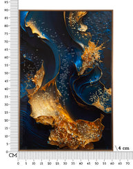 Wandbild Galaxie 90 cm B – Leinwandbild Deko
