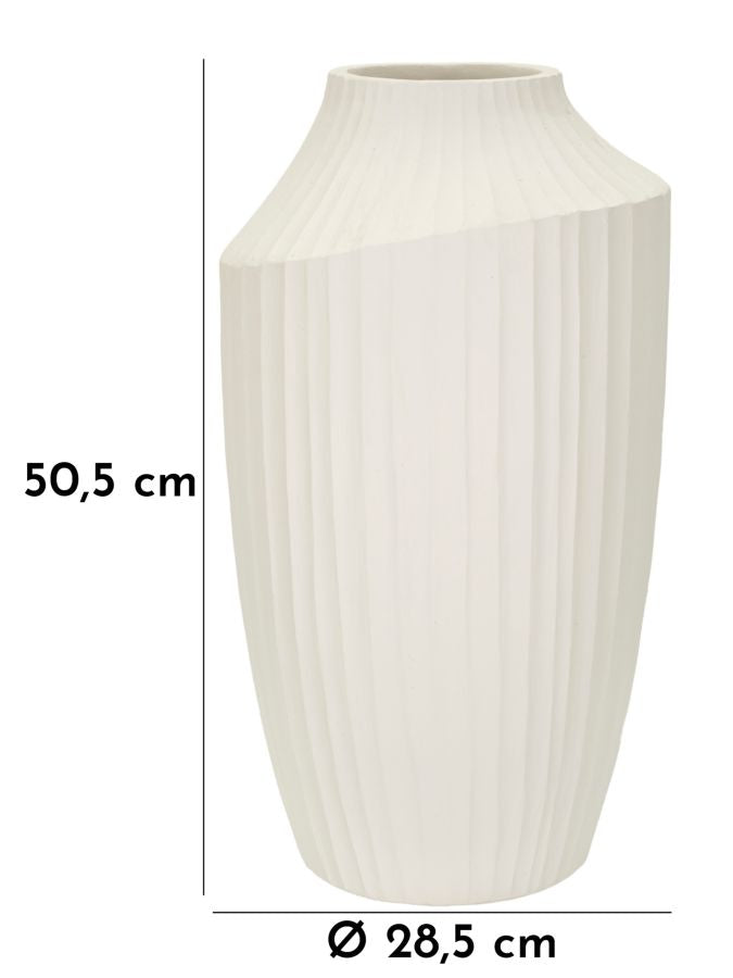 Blumenvase Eis Creme 50,5 cm