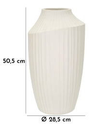 Blumenvase Eis Creme 50,5 cm