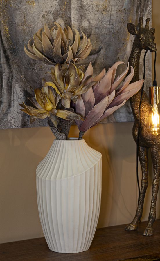 Blumenvase Eis Creme 38 cm