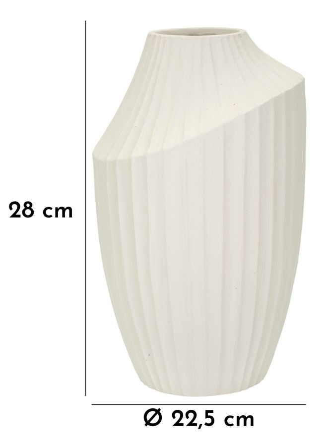 Blumenvase Eis Creme 38 cm