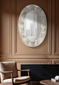 Wandspiegel Argelux Silber 128 cm