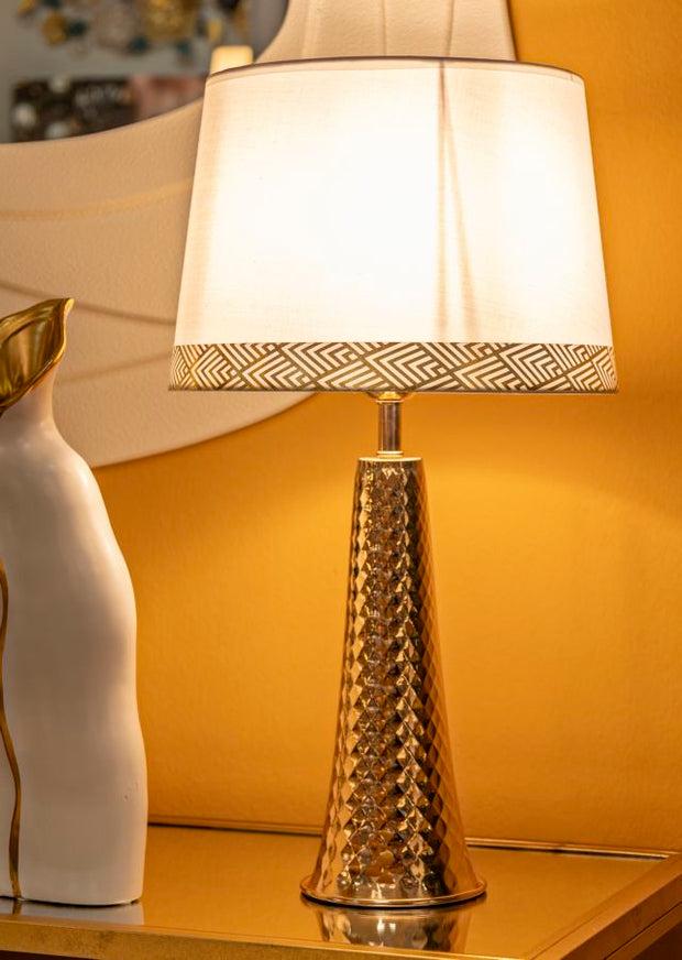 Tischlampe Gold 54 cm – Tischleuchte