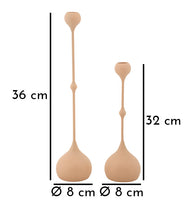 Kerzenständer Slimmy Rosa Gold 2er Set – Kerzenhalter Deko
