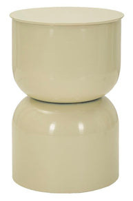 Beistelltisch Oyi Creme Rund – Couchtisch Deko