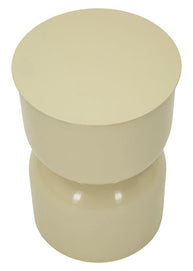 Beistelltisch Oyi Creme Rund – Couchtisch Deko